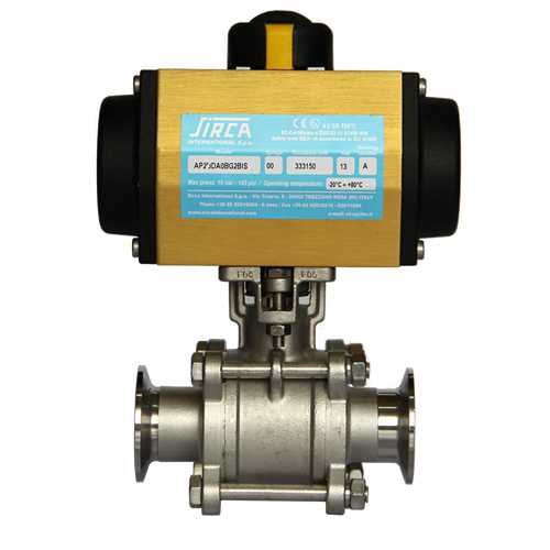 【SIRCA】氣動(dòng)卡箍/快裝球閥